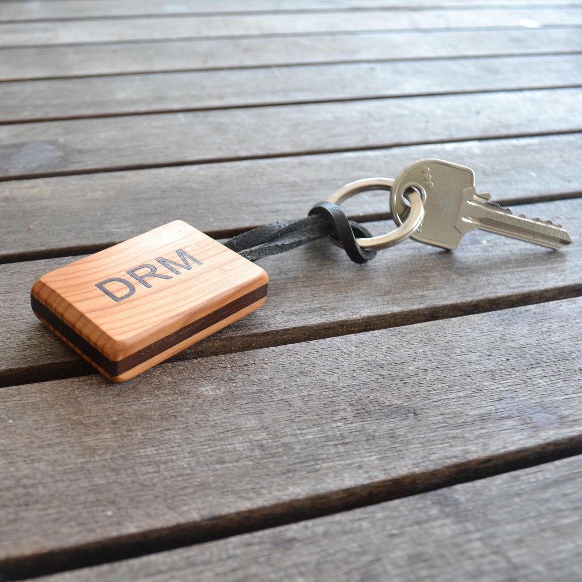 Hardwood Key Fobs