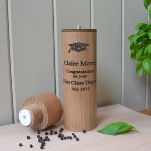 Pepper Mill - engraved with your design