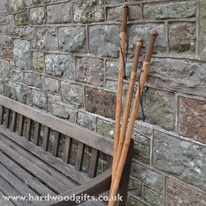 Sweet Chestnut Walking Stick – fully personalised with your message / logo / picture